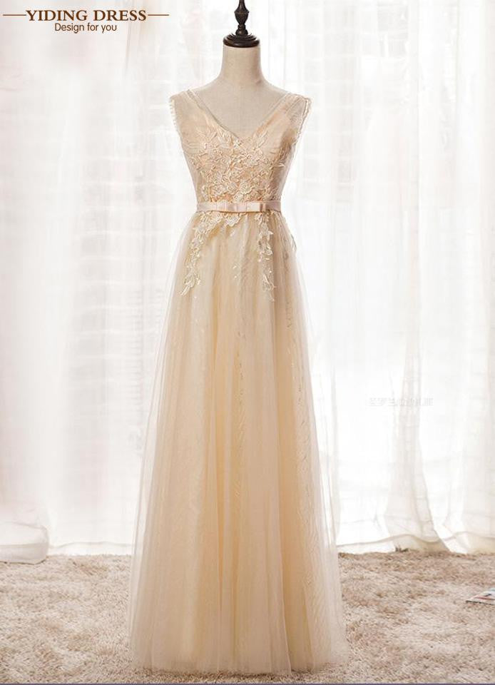 Pink&Gray Sequined Lace Evening Dress Tulle Backless Long Evening Dress 2016 Party Robe De Soiree New Arrive - Shopy Max