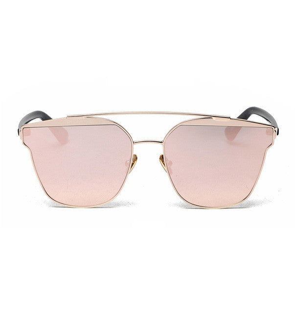 ROYAL GIRL 2017 New Style Cat Eye Sunglasses Fashion Colorful All-match Eyeshield Sunglasses Oculos de sol UV400 ss160