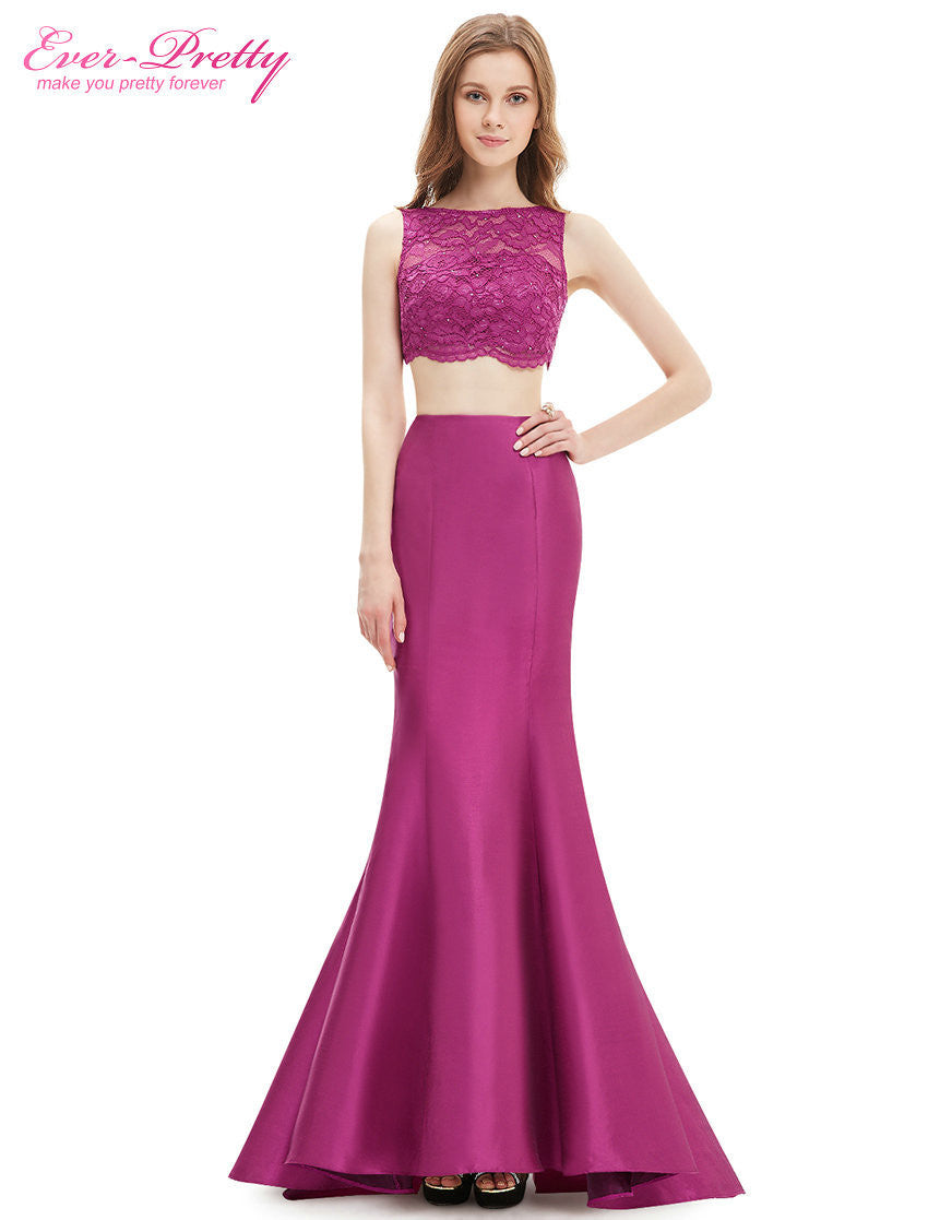 Fashion Women Sexy Evening Dresses Formal Plus Size Two Pieces - Shopy Max