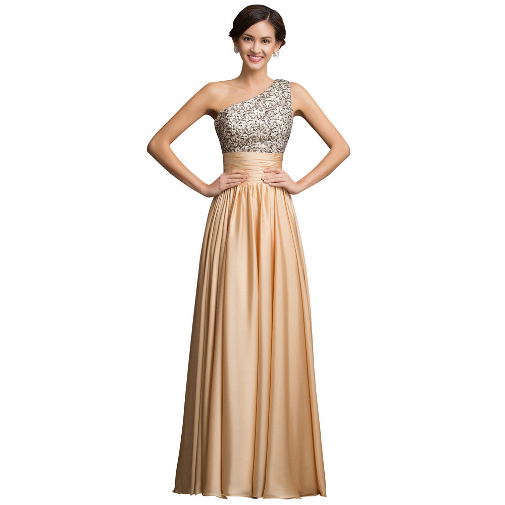 Grace Karin Dresses A Line One Shoulder Evening Dress Long Sequin Gold – Shopy Max Grace Karin Dresses A Line One Shoulder Evening Dress Long Sequin Gold – Shopy Max
