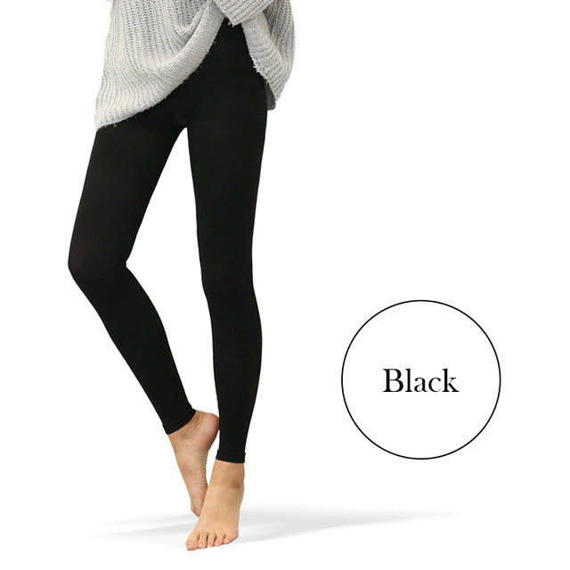 BONAS Women Warm Leggings Fitness Soft Comfortable Leggins Mujer Push Up