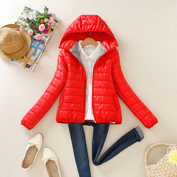 Hot Sale Women Cotton Jacket Hooded Women Coat Plus Size Thicken Winter Short Cotton Padded Outwear Casual Slim Women Jackets