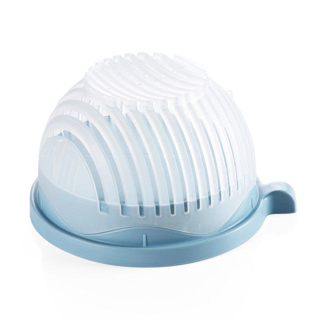 Salad cutting bowl kitchen gadget,Drain basket fruit and vegetable washing basket