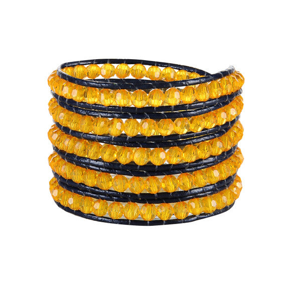 Yellow Midas Wrap Bracelet