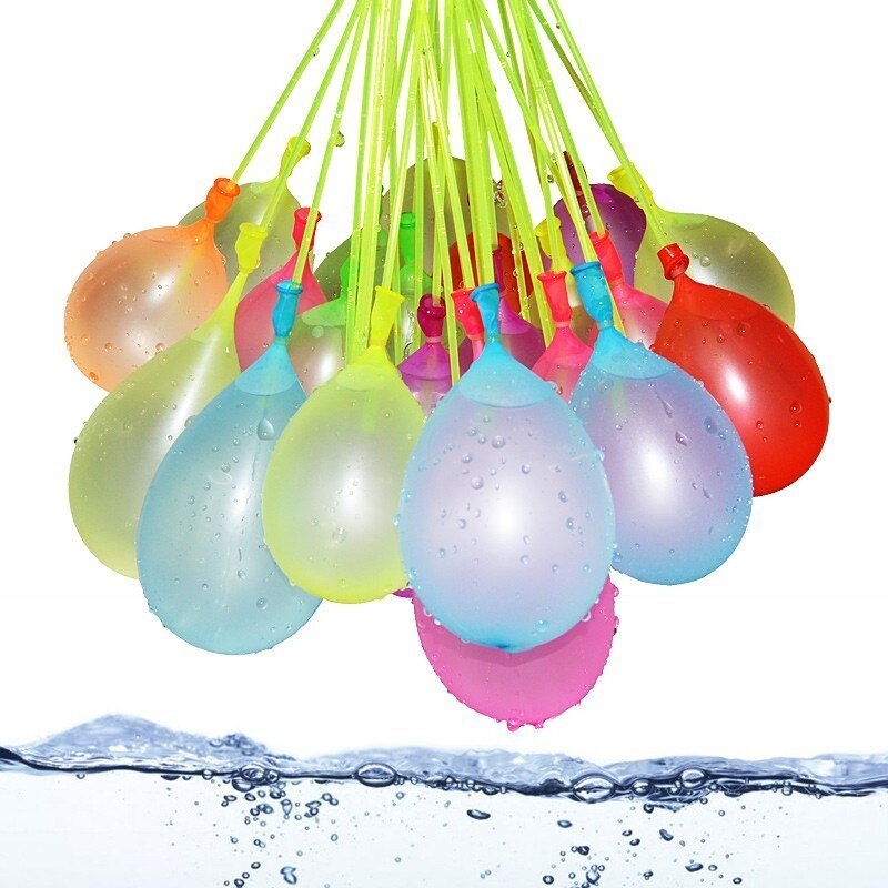 111pcs Water Bombs Balloon Amazing Filling Magic Balloon Children Water War Game Supplies Kids Summer Outdoor Beach Toy Party