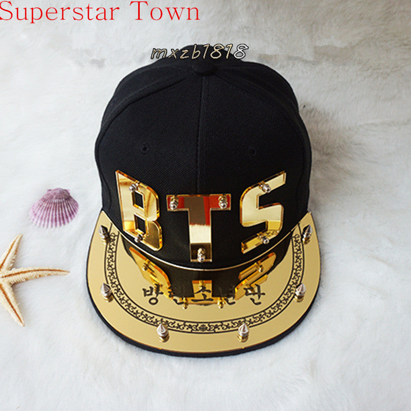 Kpop BTS Bangtan Boys Concert Summer Sun Hat SnapBack Baseball Caps Hip Hop 2016 New - Shopy Max