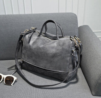 Vogue Star!2016 new arrive women shoulder bag nubuck leather vintage messenger