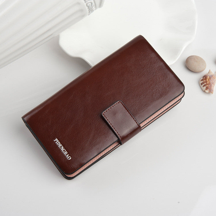 Hot Sales Female Wallets Zipper dollar price Leather wallet Men/Women Wallets/clutch