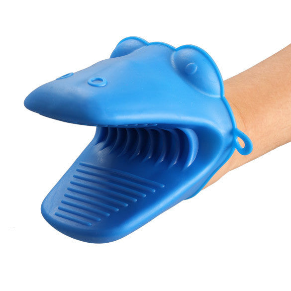 Cute Hippo Kitchen Cooking Microwave Oven Mitt I