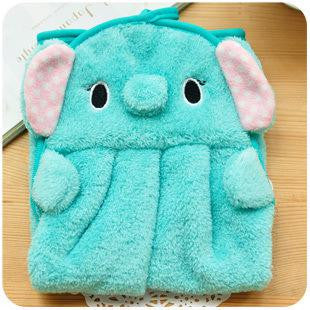 Cute Animal Microfiber Kids Children Cartoon Absorbent Hand Dry Towel Lovely