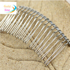 Free Shipping 20 pcs 20Teeth Black /Gold /Rhodium Metal Hair