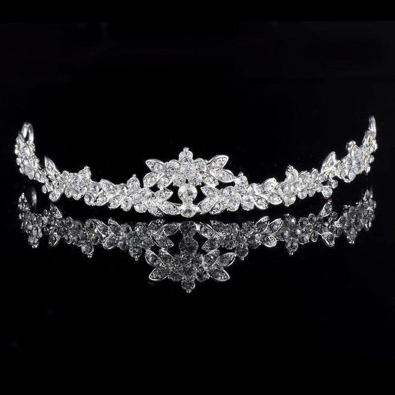 HOT Elegant Sparkly Crystal Rhinestone Crown Tiara Wedding Prom Bride's
