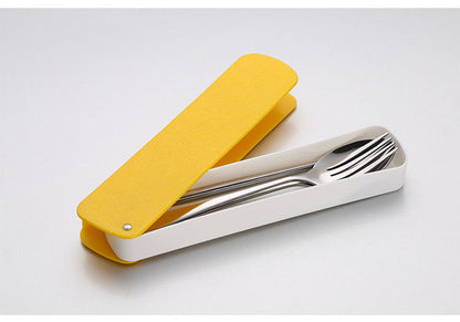 travel cutlery reused fork & spoon & chopsticks lunch box Companion tableware - Shopy Max