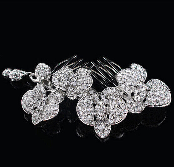 Wholesale Factory directly art deco vantage wedding hair comb bridal hair comb pearls