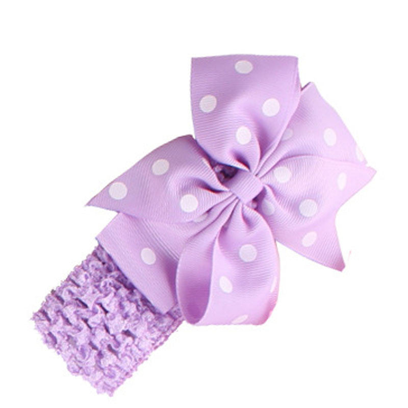 12 Color For 6 Months To 3 Years Childern / Baby Girls Lace Headband Chiffon Flower - Shopy Max
