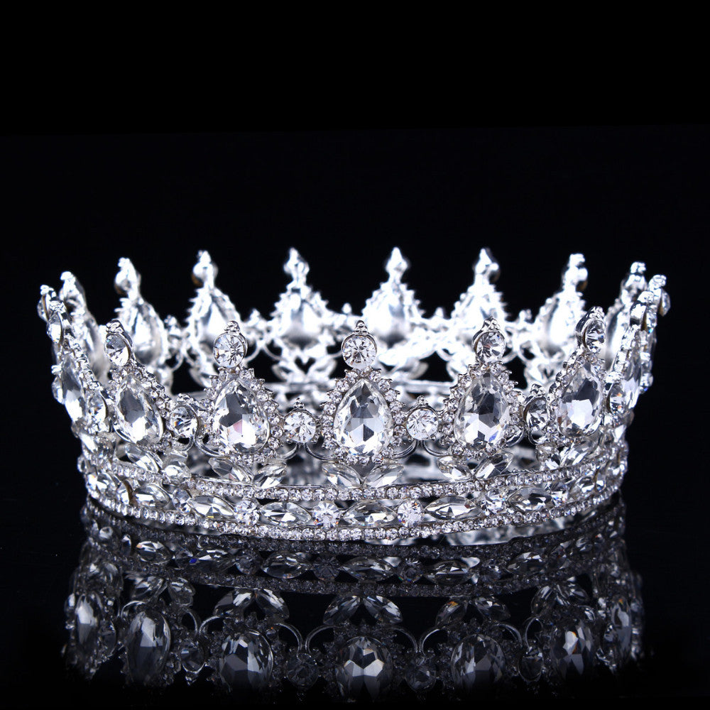 Hot European Designs Vintage Peacock Crystal Tiara Wedding Crown Bridal Tiara Accessories Rhinestone