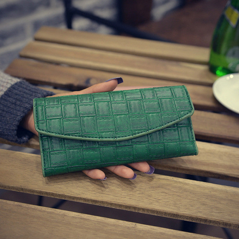 Woman Female Lady Girl Long PU Leather Purse Clutch Wallet Coinbag Portefeuille