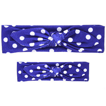 1 Set Mom Baby Rabbit Ears Hair Ornaments Tie Bow Headband Hair Hoop Stretch - Shopy Max