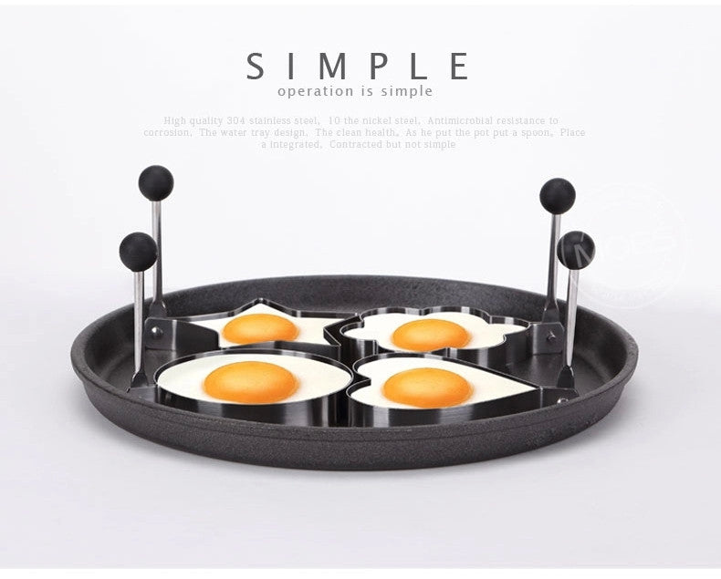 Cook Fried Egg tools Pancake rings Stainless Steel Mould Mold Kitchen accessories