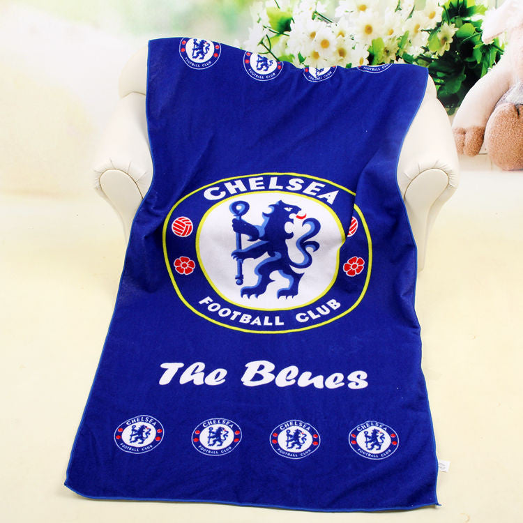Football beach towel 70*140cm Microfiber Beach towel Fast Drying Compact Travel Sports Camping Swiming Beach Bath Towel Sports