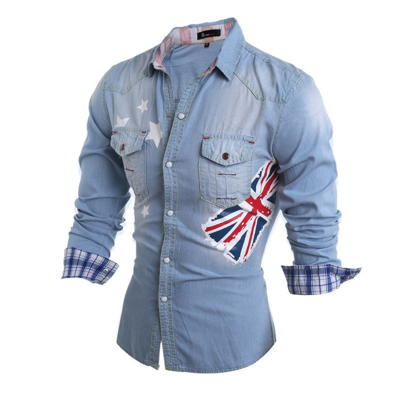 Fashion Slim Fit Casual Shirt - Shopy Max