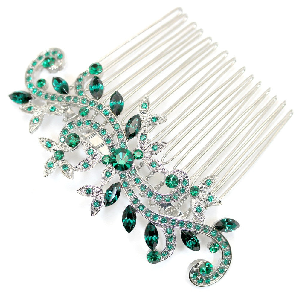 Bride Hair comb, Wedding accessories Hair Comb Prom jewelry gift - Shopy Max
