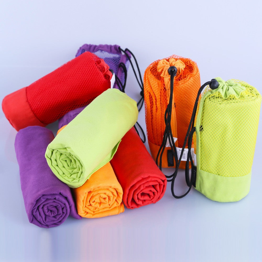 Sports Towel With Bag 70x130cm Larger Size Microfiber toalha de esportes Swimming Travel Gym Towel - Shopy Max