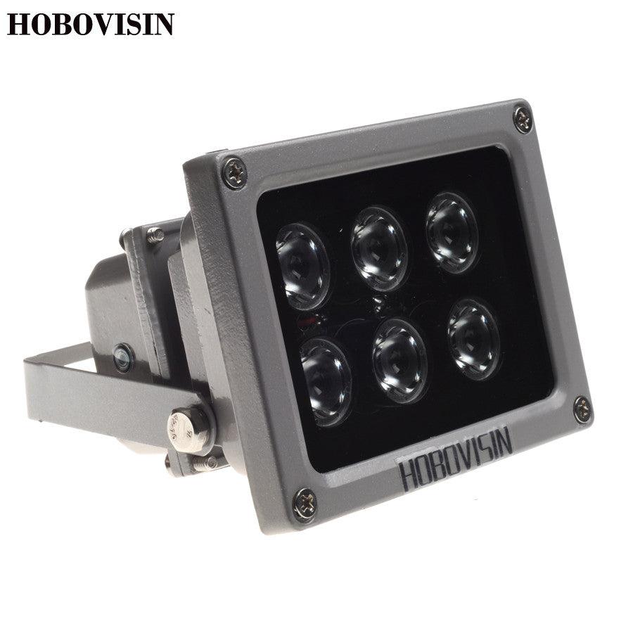 HOBOVISIN CCTV Array IR illuminator infrared lamp 6pcs ArrayLed IR Light Outdoor Waterproof for CCTV Camera