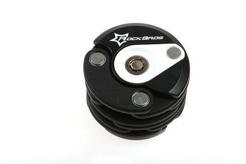 ROCKBROS German Reddot Design Award Bike Motorcycle Electric Bicycle High Security & Drill Resistant Lock Cylinder Lock, 4Color - Shopy Max