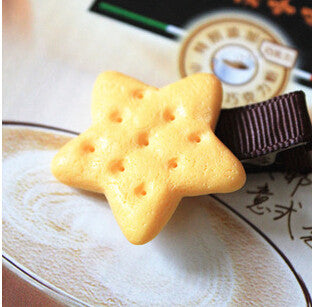 New Arrival styling tools Multi-style cartoon biscuit hairpin headwear hair accessories