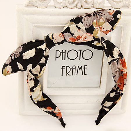 Hot Sale Cute Hair Jewelry Ribbon Rabbit Ear Hairbands