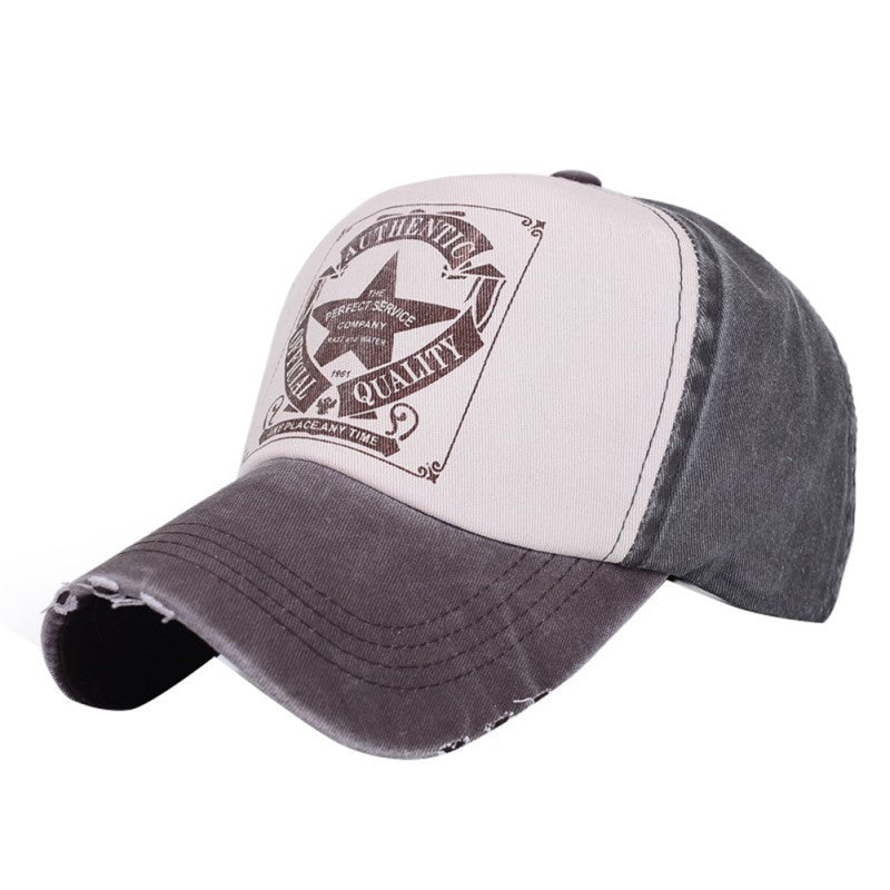 Fashion Classic Men Women Letter Print Hat Outdoor Sports Polo