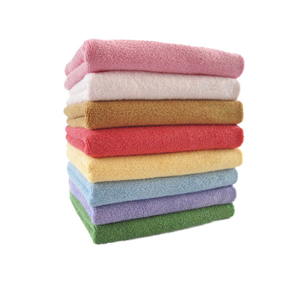 5pcs Absorbent Microfiber Hand Hair Hair-drying Cleaning Drying