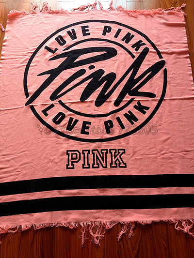Pink Beach Towel Fashion High Quality Bath Towels 100% Cotton Swimming Towel - Shopy Max