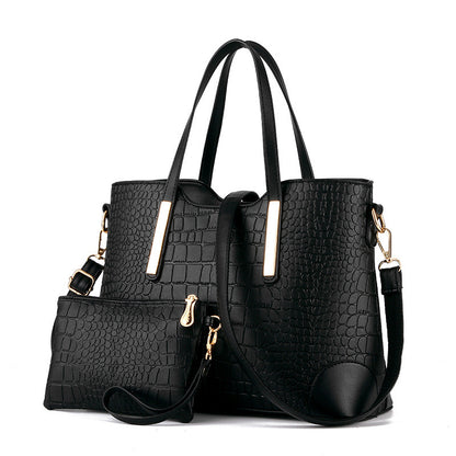 New 2016 women handbags leather hand bag michael crocodile crossbody