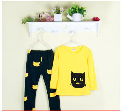 New 2016 autumn children clothing suits girls clothing set child sportswear set girl casual suit free shipping - Shopy Max
