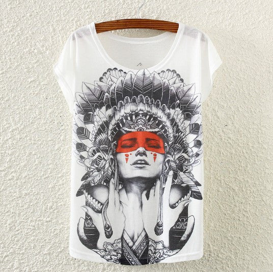 Women Cotton Casual T-Shirts