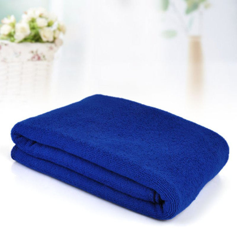 Super Micro Fiber Beach Towel Washcloth Shower Drying Bath Towel Comfortable - Shopy Max
