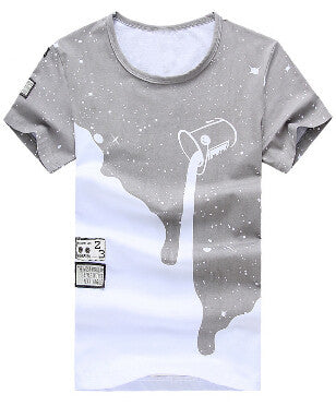 Trendy 3D Print Men T-Shirt (M-4XL) - Shopy Max