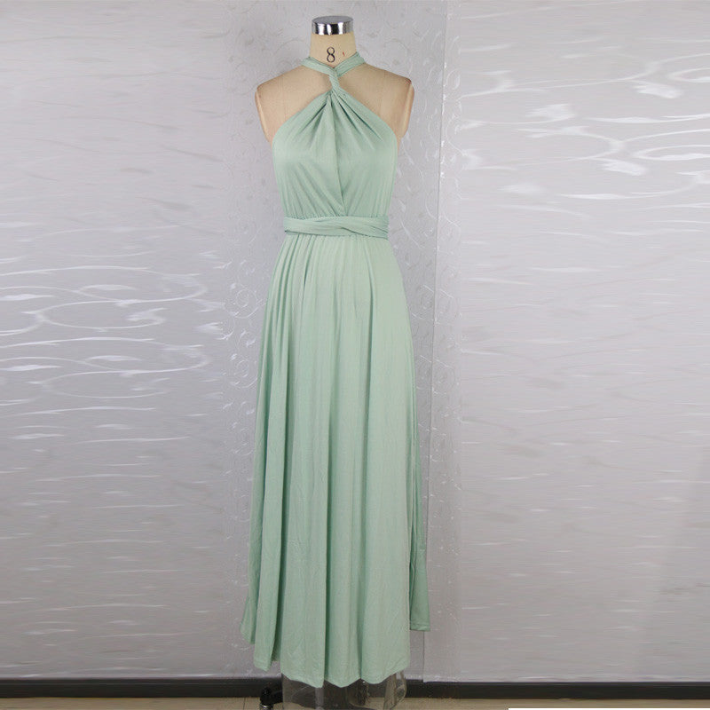 Hot 2016 summer sexy women maxi dress red bandage long dress sexy Multiway Bridesmaids