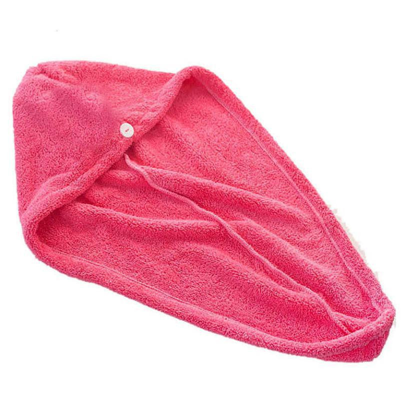 5 Colors Fashion Magic Quick Dry Hair Towel Ponytail Towel Lady