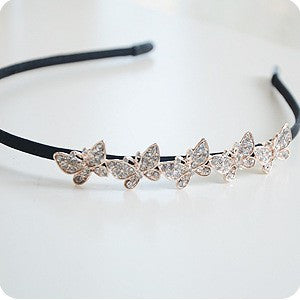 Shine Stars Flower Hearth Girls Hairband kids children hair accessories band gum kk3131 - Shopy Max