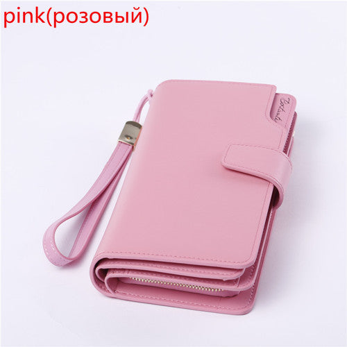 Bostanten Genuine Leather Designer Women Wallet Luxury Brand Ladies