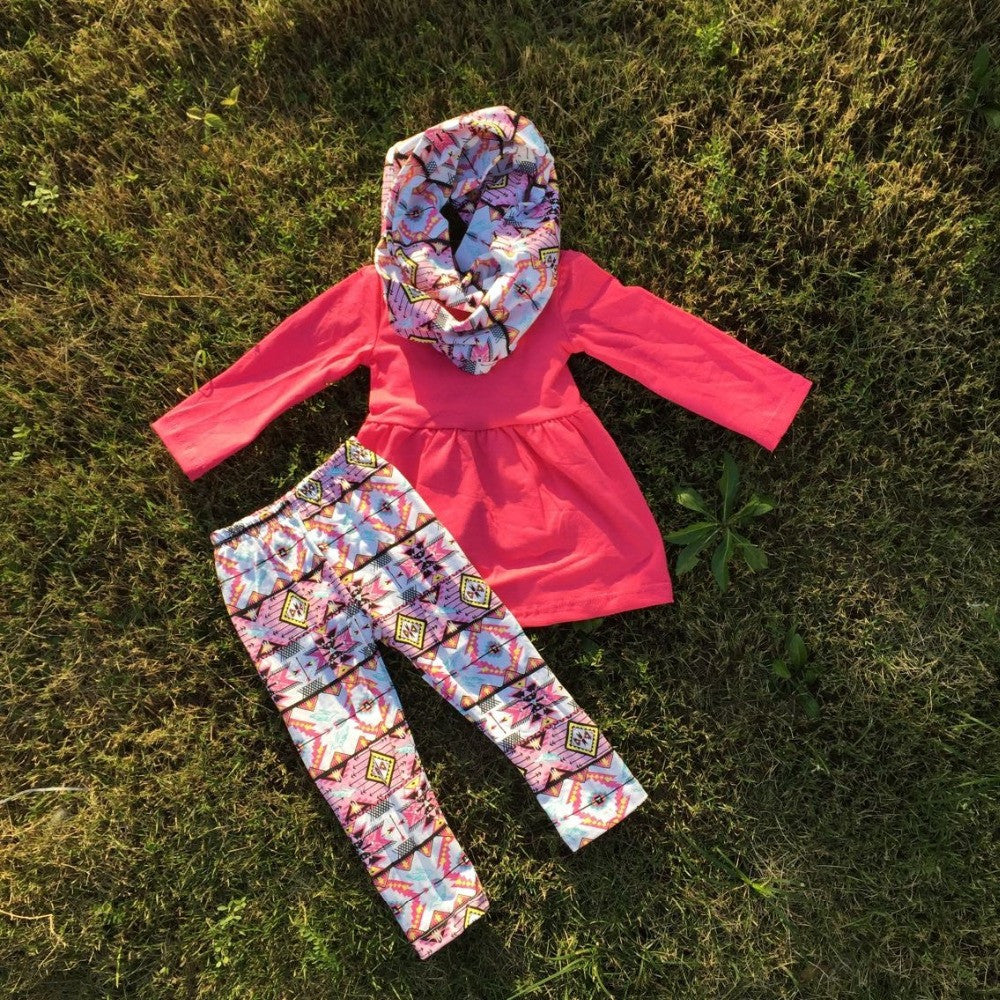 baby clothes FALL OUTFITS persnickety girls 3 pieces girls pant sets girls boutique clothes - Shopy Max