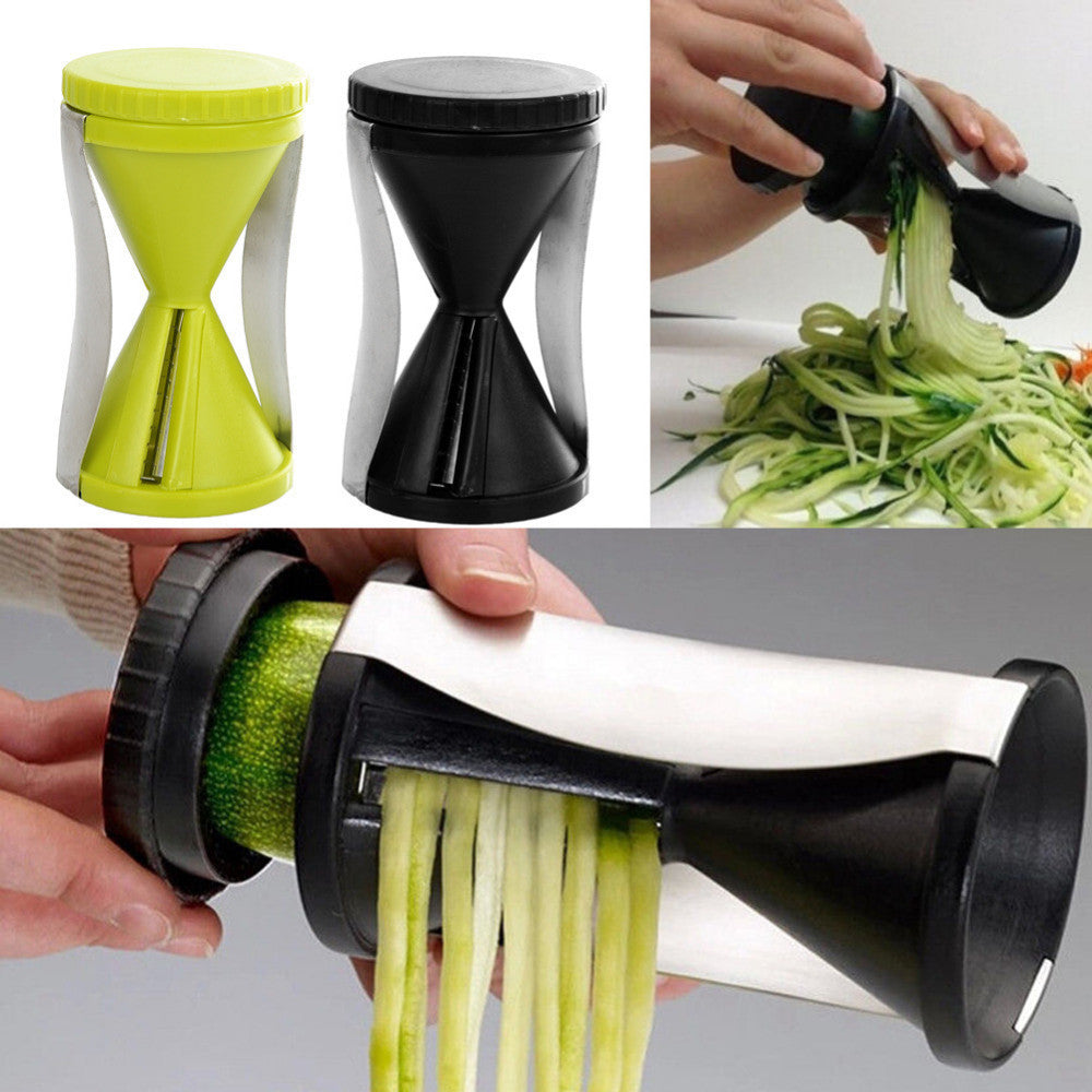 Kitchen Gadget Funnel Model Spiral Slicer Vegetable Shred Device Cutter Cooking Tool Carrot Piece Grater New Kitchen accessories - Shopy Max