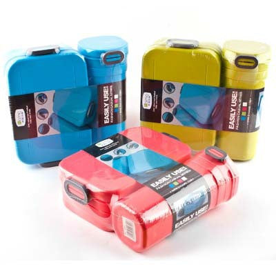 Wholesale Cute Kids Lunch Box And Cup Set Food Grade PP Material Red Blue Green