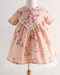 2016 Baby Girls Sweet Summer Dress Sets, Solid Mesh Sling Dresses Top 4 sets/lot, Wholesale, Free Shipping - Shopy Max