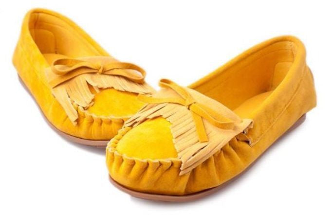 2014 Flat Heel Fashion Candy Color Bow Knot Round Toe Slip On Loafer Shoes Casual Comfortable Free Shipping # L035621