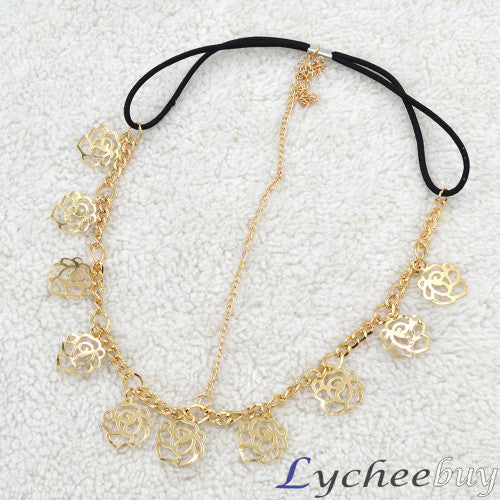 Fashion Bohemia Style Headbands Wrap Jewelry Metal