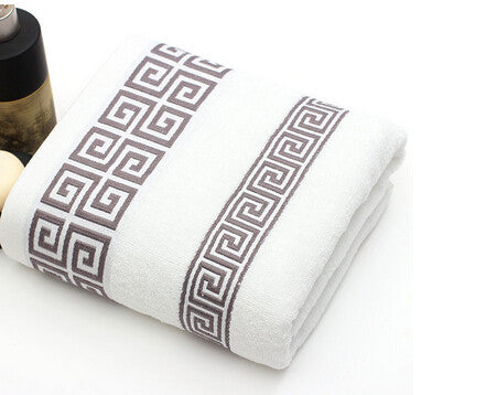 70*140cm 100% Cotton Holiday Bath Beach Towels Brand for Adult Large - Shopy Max